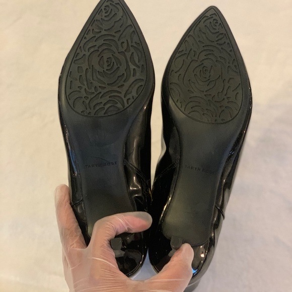 Taryn Rose New "Nora Patent" Black Patent Leather Booties, Size 11! - Picture 7 of 10